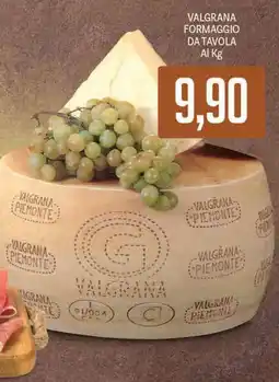 Supermercati Piccolo Valgrana formaggio da tavola offerta