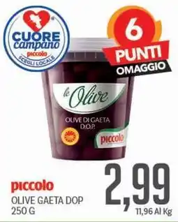 Supermercati Piccolo Piccolo olive gaeta dop offerta