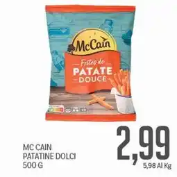 Supermercati Piccolo Mc cain patatine dolci offerta