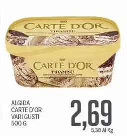 Supermercati Piccolo Algida carte d'or offerta
