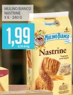 Supermercati Piccolo Mulino bianco nastrine offerta