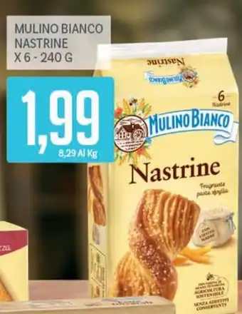 Supermercati Piccolo Mulino bianco nastrine offerta