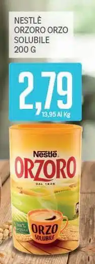Supermercati Piccolo Nestlé orzoro orzo solubile offerta