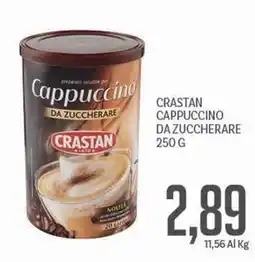 Supermercati Piccolo Crastan cappuccino da zuccherare offerta
