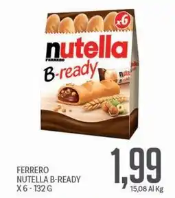 Supermercati Piccolo Ferrero nutella b-ready offerta
