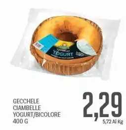 Supermercati Piccolo Gecchele ciambelle yogurt/bicolore offerta