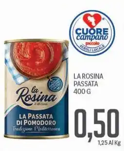 Supermercati Piccolo La rosina passata offerta