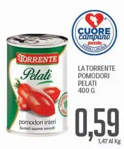 Supermercati Piccolo La torrente pomodori pelati offerta