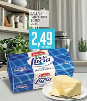 Supermercati Piccolo Galbani santa lucia burro offerta