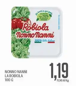 Supermercati Piccolo Nonno nanni la robiola offerta
