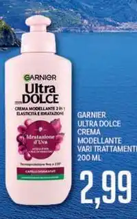 Supermercati Piccolo Garnier ultra dolce crema modellante offerta