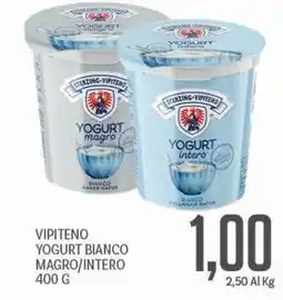 Supermercati Piccolo Vipiteno yogurt bianco magro/intero offerta