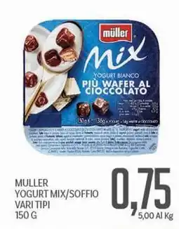 Supermercati Piccolo Muller yogurt mix/soffio offerta