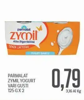 Supermercati Piccolo Parmalat zymil yogurt offerta