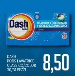 Supermercati Piccolo Dash pods lavatrice classico/color offerta
