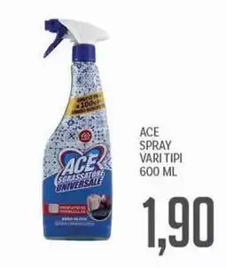 Supermercati Piccolo Ace spray offerta
