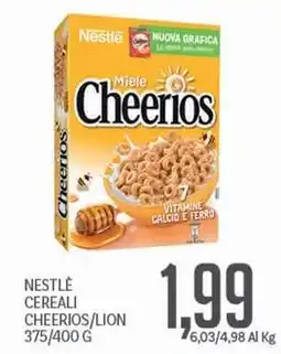 Supermercati Piccolo Nestlé cereali cheerios/lion offerta