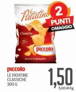 Supermercati Piccolo Piccolo le patatine classiche offerta