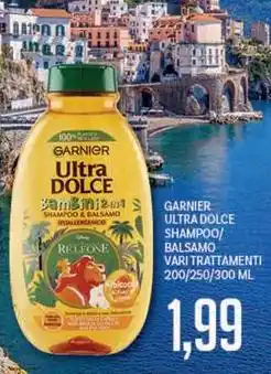Supermercati Piccolo Garnier ultra dolce shampoo/ balsamo offerta