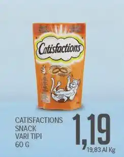 Supermercati Piccolo Catisfactions snack offerta