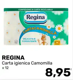 Iper Tosano REGINA Carta igienica Camomilla offerta