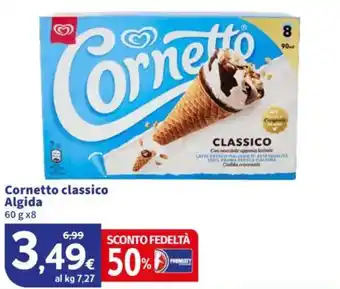 Sigma Cornetto classico Algida offerta