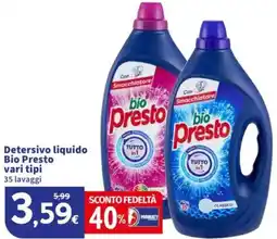 Sigma Detersivo liquido Bio Presto offerta