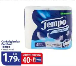 Sigma Carta igienica Comfort Tempo offerta