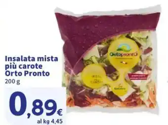 Sigma Insalata mista più carote Orto Pronto offerta