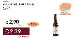 Prezzemolo e Vitale Giu giu cori birra rossa offerta