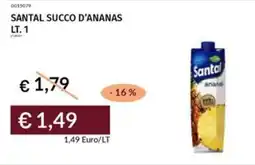 Prezzemolo e Vitale Santal succo d'ananas offerta