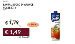 Prezzemolo e Vitale Santal succo di arance rosse offerta