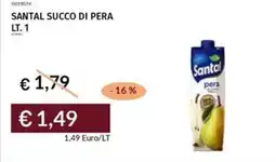 Prezzemolo e Vitale Santal succo di pera offerta