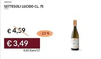 Prezzemolo e Vitale Settesoli lucido offerta