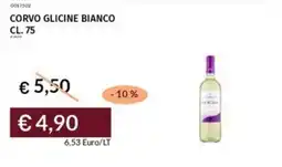 Prezzemolo e Vitale Corvo glicine bianco offerta