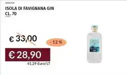 Prezzemolo e Vitale Isola di favignana gin offerta