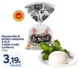 Sigma Mozzarella di bufala campana D.O.P. a latte crudo La Marca offerta