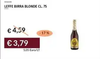 Prezzemolo e Vitale Leffe birra blonde offerta