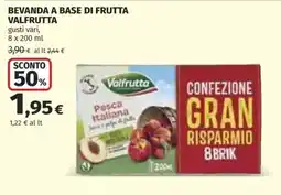 Ipercoop Bevanda a base di frutta Valfrutta offerta
