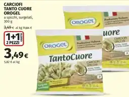 Ipercoop Carciofi tanto cuore Orogel offerta