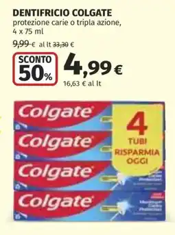 Ipercoop Dentifricio Colgate offerta