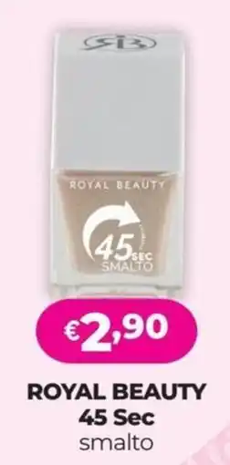 La Saponeria ROYAL BEAUTY 45 Sec smalto offerta