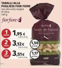 Ipercoop Taralli alla pugliese fior fiore offerta