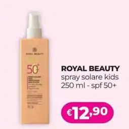 La Saponeria ROYAL BEAUTY spray solare kids spf 50+ offerta