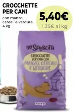 Ipercoop Gli spesotti crocchette per cani offerta