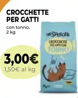 Ipercoop Gli spesotti crocchette per gatti offerta