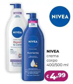 La Saponeria NIVEA crema corpo offerta