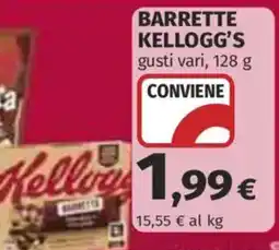 Ipercoop Barrette Kellogg's offerta