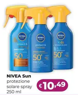La Saponeria NIVEA Sun protezione solare spray offerta