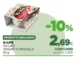 L´Isola dei Tesori O-life yo-life yogurt e fragola offerta